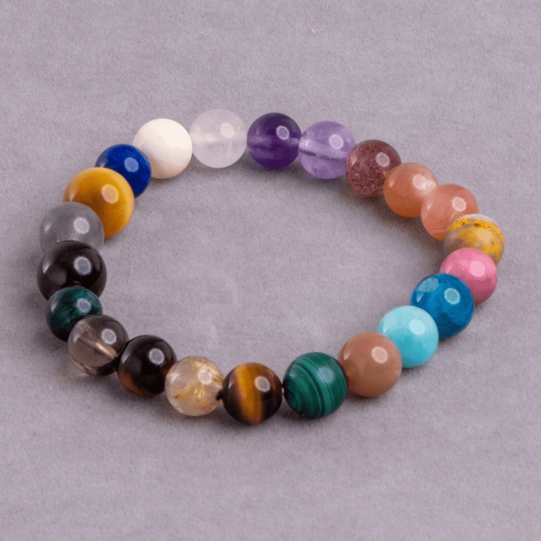 The Magic of Multicolor Crystal Bracelets: A Fusion of Beauty and Energy - knjyshop