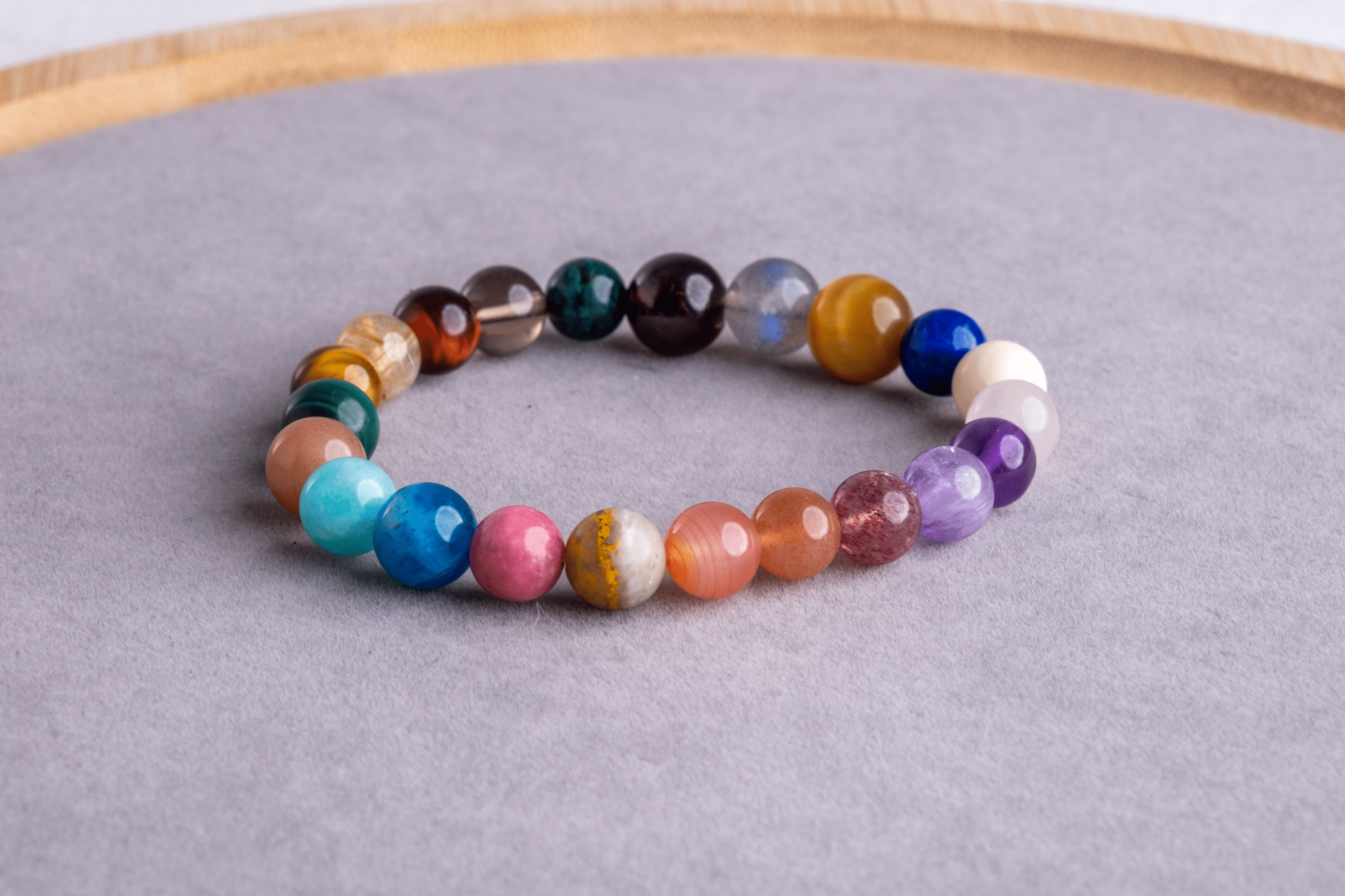 Multi - Gemstone Bracelet - knjyshop