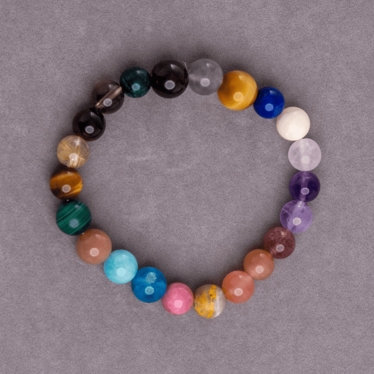 Multi - Gemstone Bracelet - knjyshop